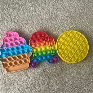 Pink and Blue Pop It Puzzle Games